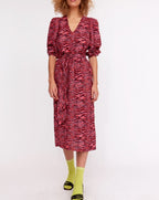 Drummer Landscape Dress - Pink