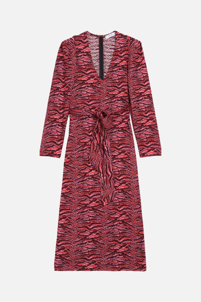Drummer Landscape Dress - Pink