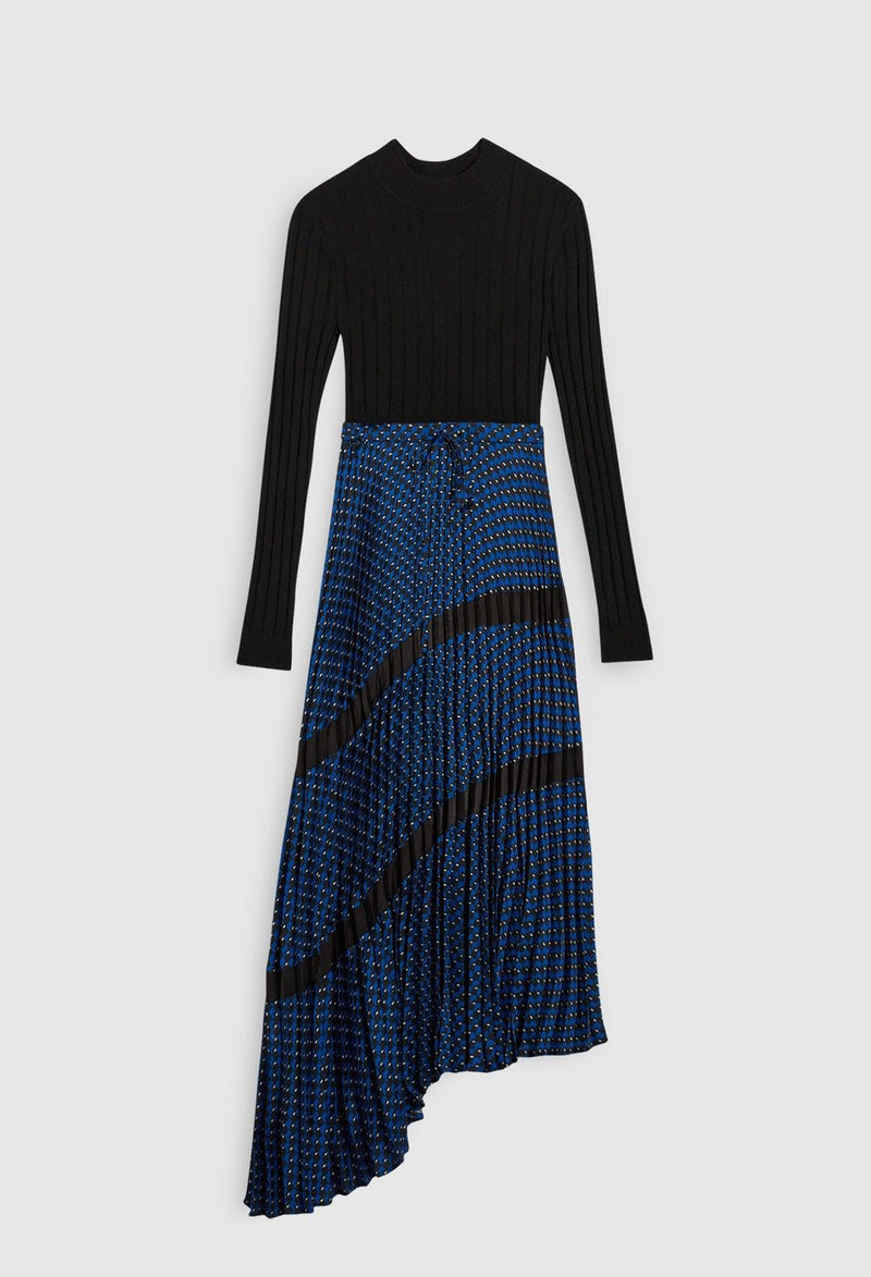 Mademoiselle Knitted Dress - Multico - Claudie Pierlot - The Bradery