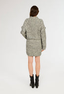 Claudie Pierlot Vestido de punto Marilove - Gris China - - The Bradery