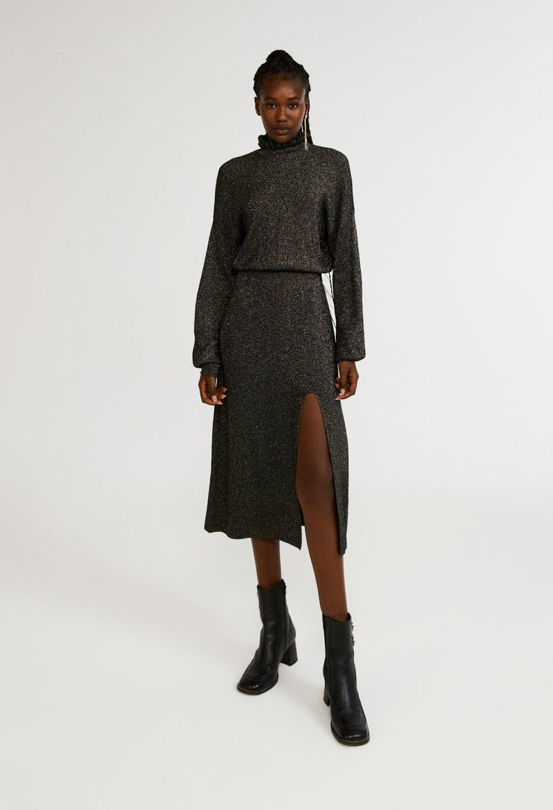 Mertensia Mesh Dress - Black Irise - Claudie Pierlot - The Bradery