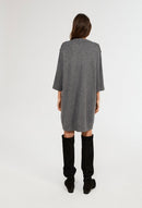 Miprima Mesh Dress - China Grey - Claudie Pierlot - The Bradery