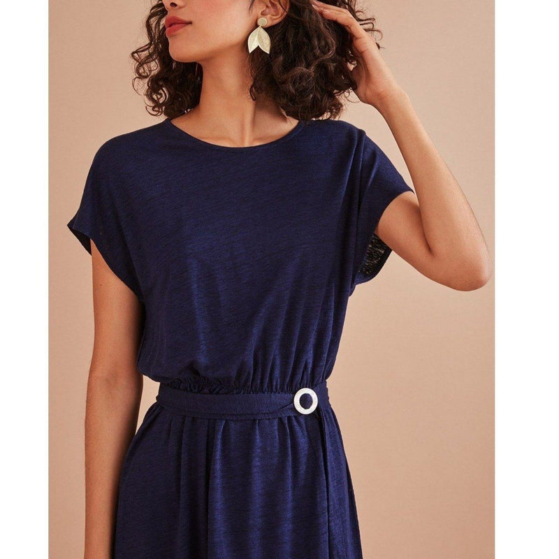 Vestido Halma - Indigo - Des Petits Hauts - The Bradery