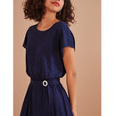 Vestido Halma - Indigo - Des Petits Hauts - The Bradery