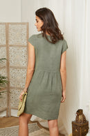 Robe Kaki - Femme ROBES & JUPES Autour Du Lin