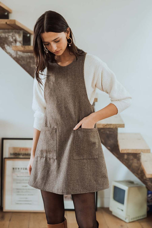 ROBE LÉON BOISÉ - Saaj Paris - The Bradery