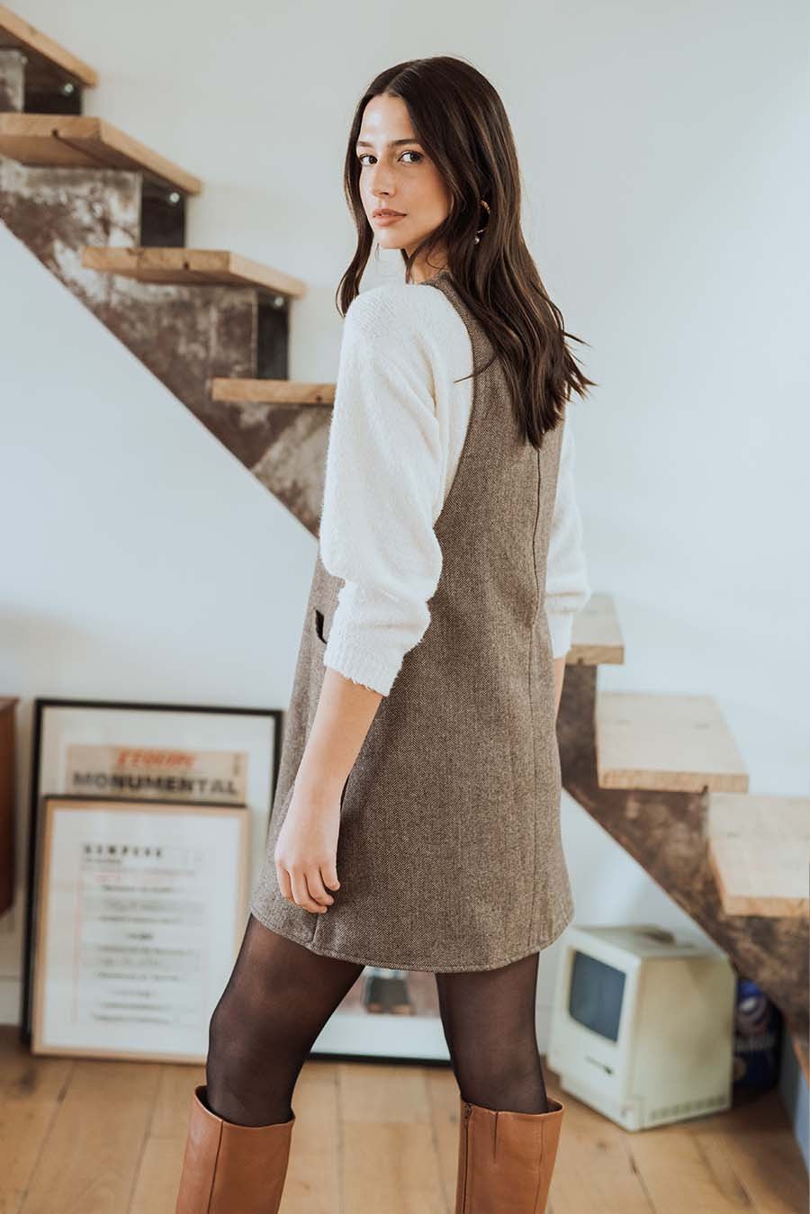 ROBE LÉON BOISÉ - Saaj Paris - The Bradery
