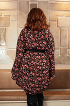 Robe Lison Fleur Rouge - Saaj Paris - The Bradery