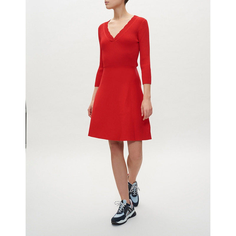 Claudie Pierlot Vestido Maina - Rojo - - The Bradery