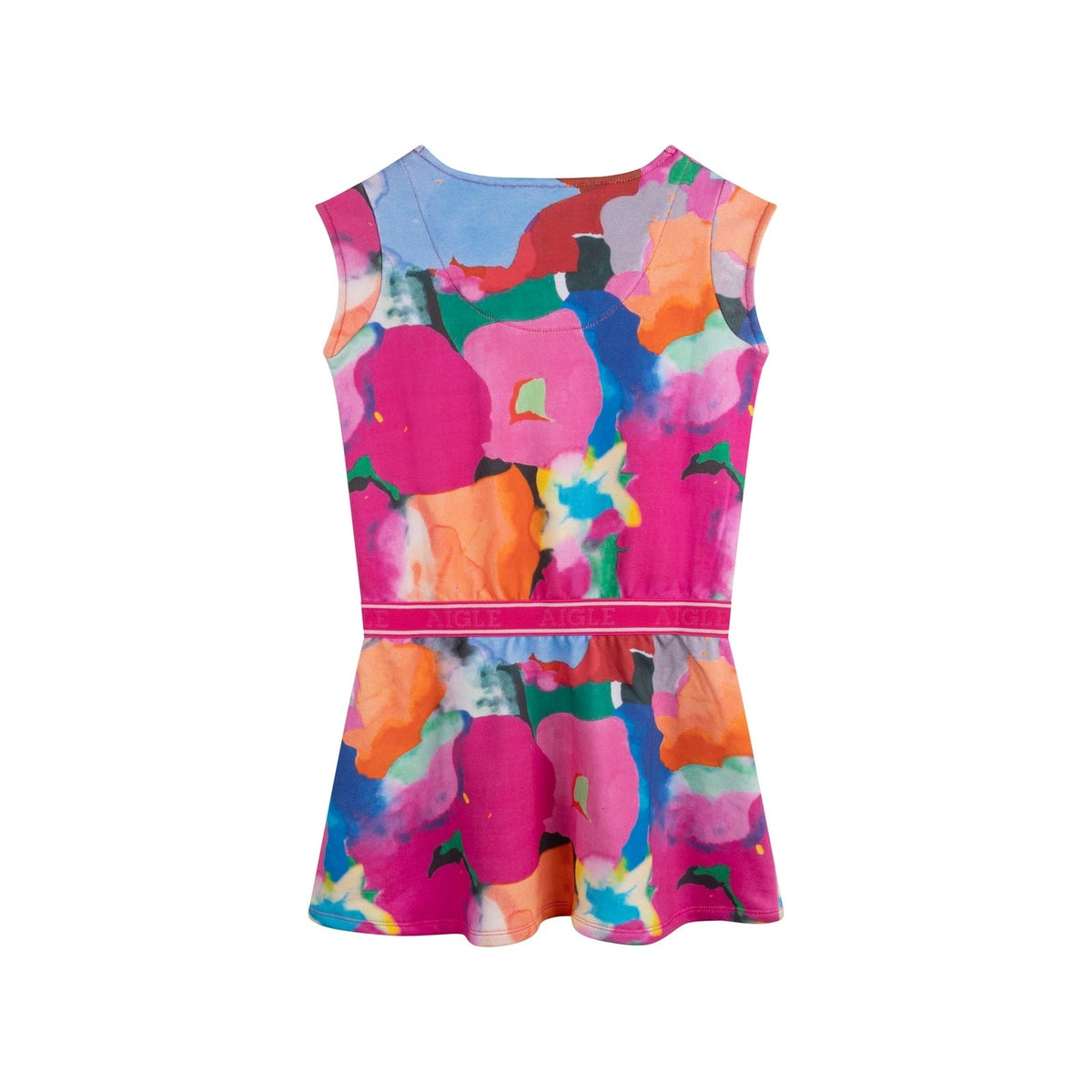 Robe Manches Courtes Indian Pink - Fille - Aigle Kids - The Bradery