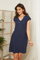Robe Marine - Femme ROBES & JUPES Autour Du Lin