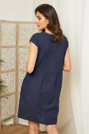 Robe Marine - Femme ROBES & JUPES Autour Du Lin