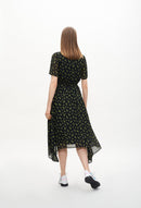 Rabelia Dress - Print Fonce - Claudie Pierlot - The Bradery