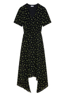 Claudie Pierlot Vestido Rabelia - Print Fonce - - The Bradery