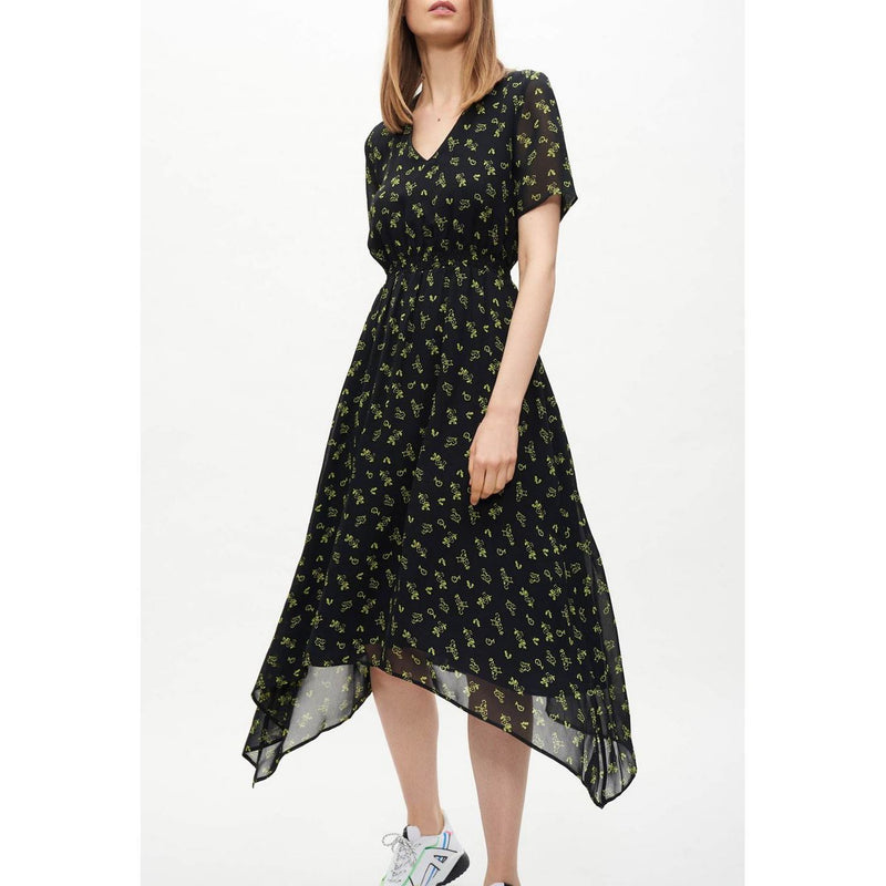 Claudie Pierlot Vestido Rabelia - Print Fonce - - The Bradery