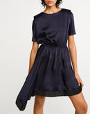 Rahi Bis Dress - Navy - Claudie Pierlot - The Bradery