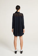 Raison Dress - Navy - Claudie Pierlot - The Bradery