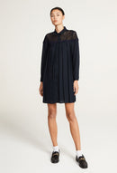 Raison Dress - Navy - Claudie Pierlot - The Bradery