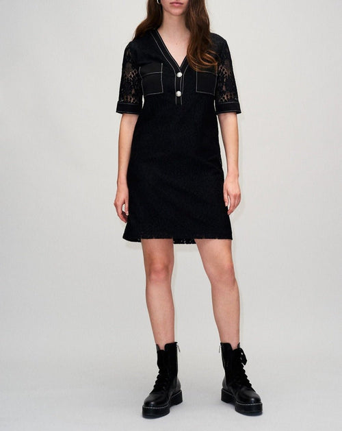 Rajane Dress - Black - Claudie Pierlot - The Bradery