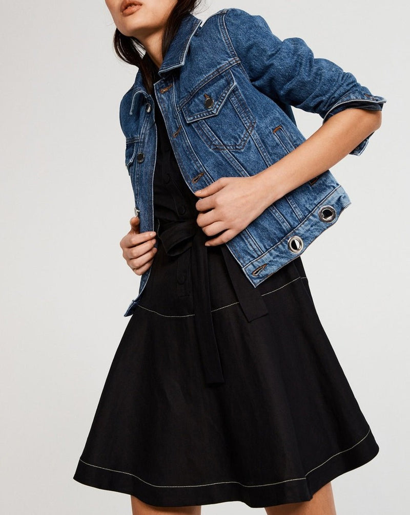 Robe Ramille - Noir - Claudie Pierlot - The Bradery