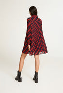 Robe Ramses Runaway - Print Fonce - Claudie Pierlot - The Bradery