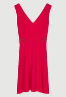 Claudie Pierlot Vestido Rana - Rosa Peonía - - The Bradery