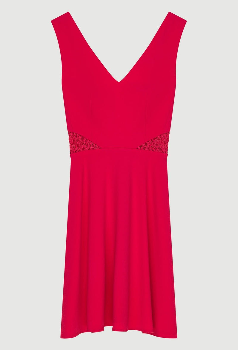 Claudie Pierlot Vestido Rana - Rosa Peonía - - The Bradery