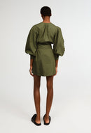 Rariole Dress - Khaki - Claudie Pierlot - The Bradery