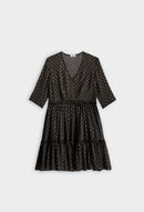 Robe Raucha - Print Fonce - Claudie Pierlot - The Bradery