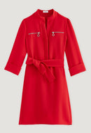 Red Bis Dress - Red - Claudie Pierlot - The Bradery