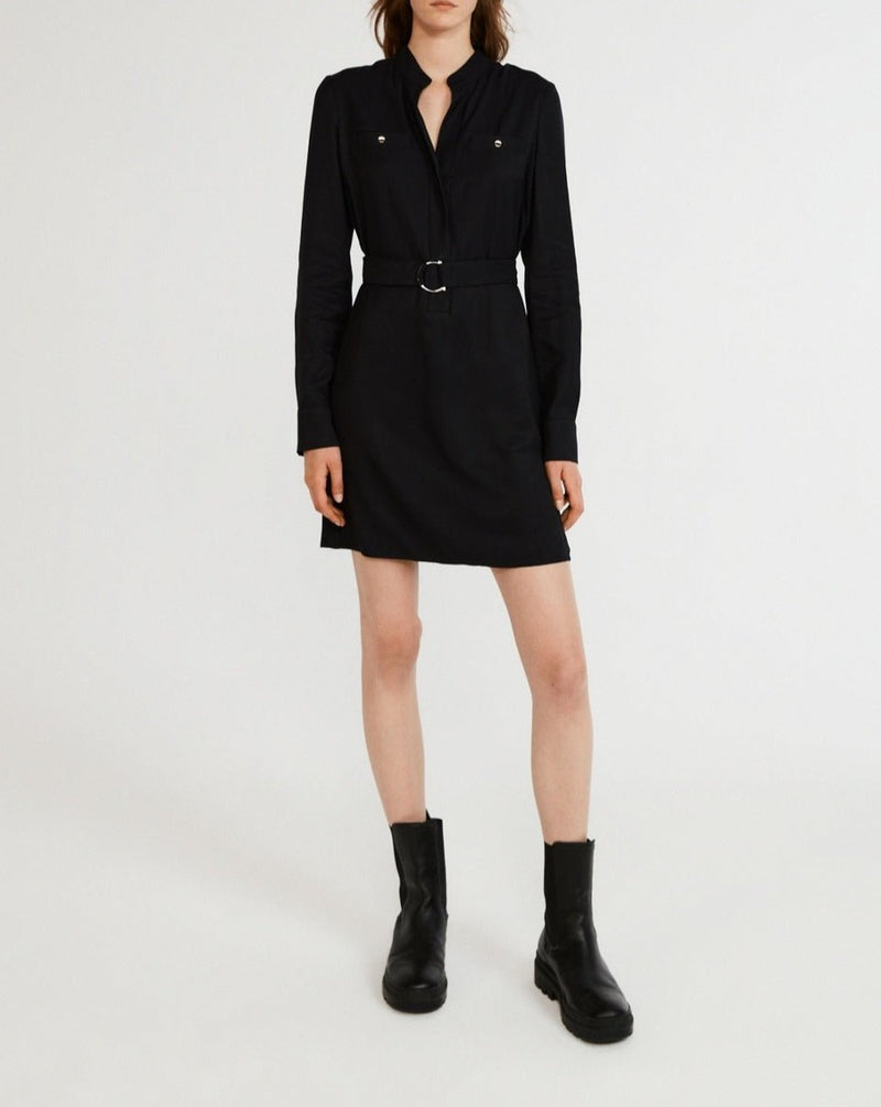 Robe Reda - Marine - Claudie Pierlot - The Bradery