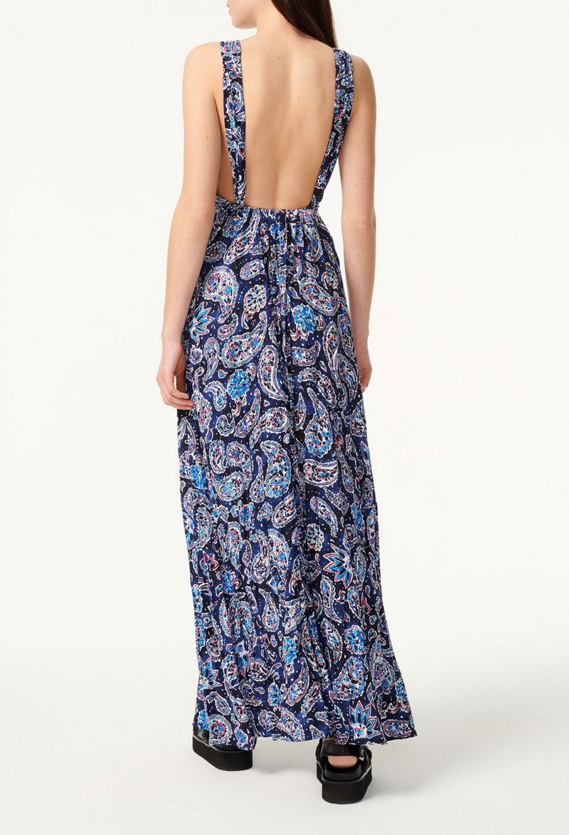 Robe Reese - Print Fonce - Claudie Pierlot - The Bradery