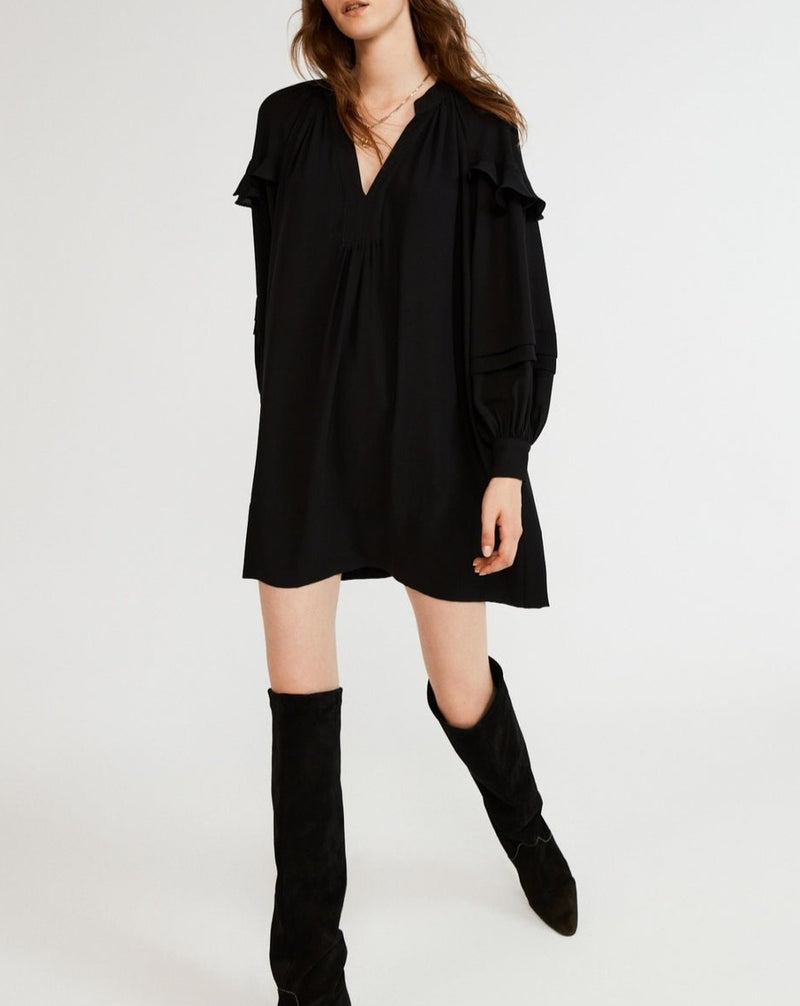 Reina Dress - Black - Claudie Pierlot - The Bradery