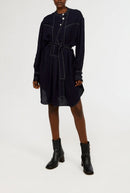 Relax Dress - Navy - Claudie Pierlot - The Bradery