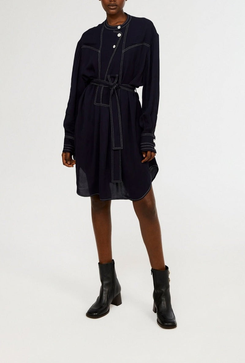 Robe Relax - Marine - Claudie Pierlot - The Bradery