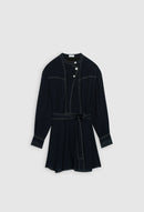 Relax Dress - Navy - Claudie Pierlot - The Bradery