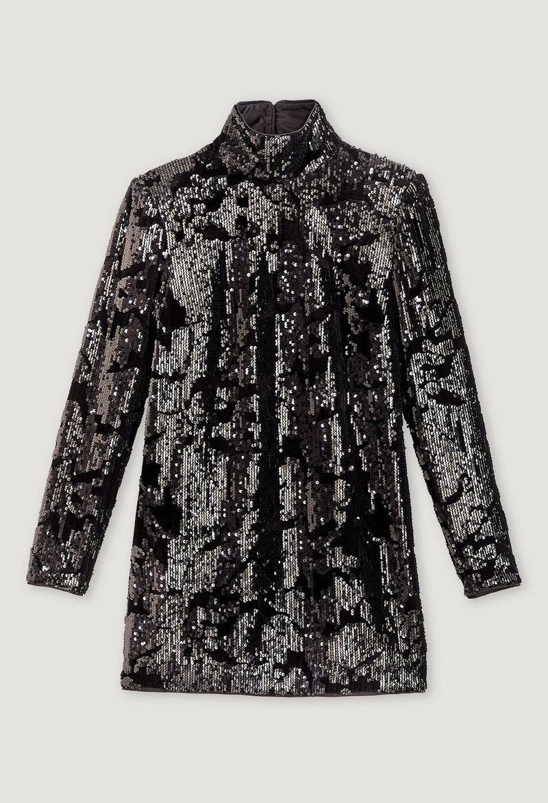 Robe Relief - Noir - Claudie Pierlot - The Bradery