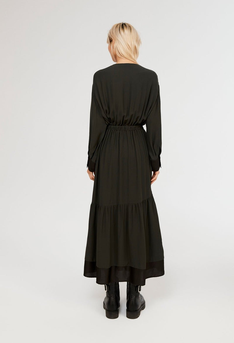 Robe Resis - Vert Foret - Claudie Pierlot - The Bradery