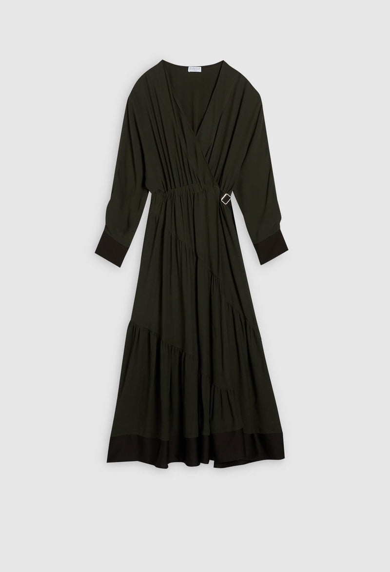 Robe Resis - Vert Foret - Claudie Pierlot - The Bradery