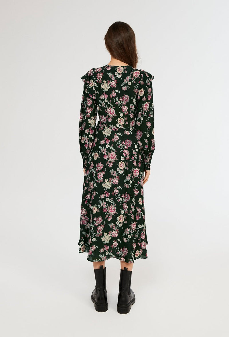 Claudie Pierlot Vestido Rieuse - Print Fonce - - The Bradery