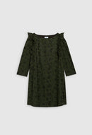 Robe Rififi Brodee - Vert Foret - Claudie Pierlot - The Bradery