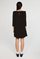 Claudie Pierlot Vestido Flor Rififi - Negro - - The Bradery