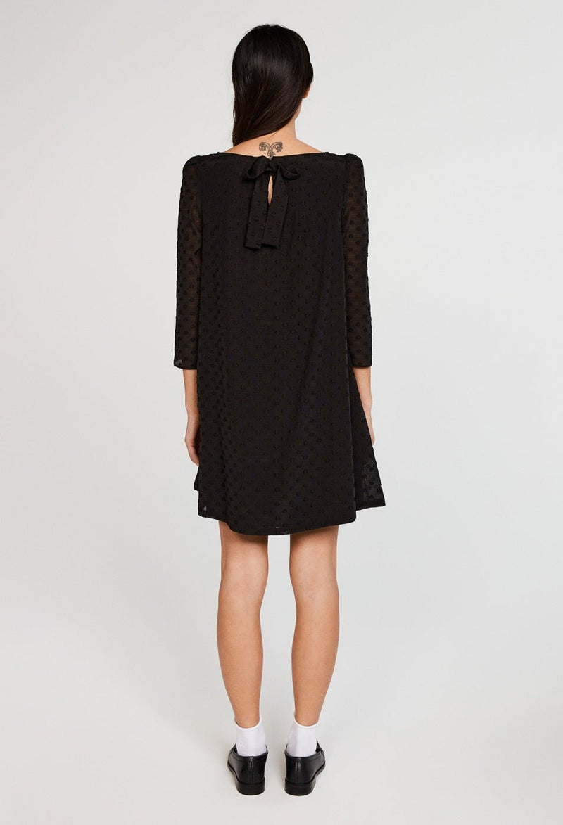 Rififi Flower Dress - Black - Claudie Pierlot - The Bradery