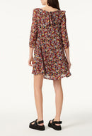 Robe Rififi Liberty - Print Fonce - Claudie Pierlot - The Bradery