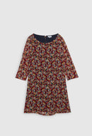 Claudie Pierlot Vestido Rififi Liberty - Print Fonce - - The Bradery