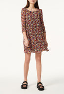 Claudie Pierlot Vestido Rififi Liberty - Print Fonce - - The Bradery