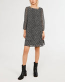 Robe Rififi Lurex - Print Fonce - Claudie Pierlot - The Bradery