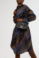 Robe Rigola Bis - Print Fonce - Claudie Pierlot - The Bradery