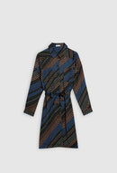 Robe Rigola Bis - Print Fonce - Claudie Pierlot - The Bradery