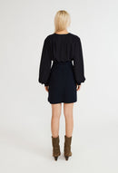 Robe Ripoline - Marine - Claudie Pierlot - The Bradery